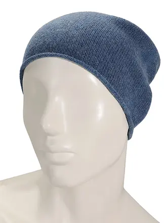 SEEBERGER | Bonnet en cachemire | blau